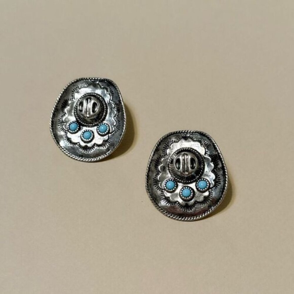 Hat earrings N792